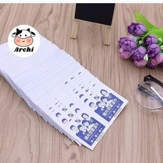 Set 100 Khăn lau kính Nano, khăn giấy chống bám hơi nước, giấy lau...