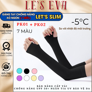 Găng tay bao tay chống nắng xỏ ngón Nam nữ chống tia UV, vớ tay du...