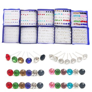 Beadia Bộ 20 Đôi Khuyên Tai Nhựa Thời Trang Hàn Quốc Nhiều Màu Sắc...