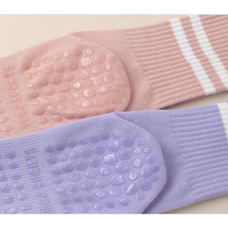 Tất nữ tập Gym,Yoga, Pilates chống trơn trượt, vớ chân nữ cổ lửng ...