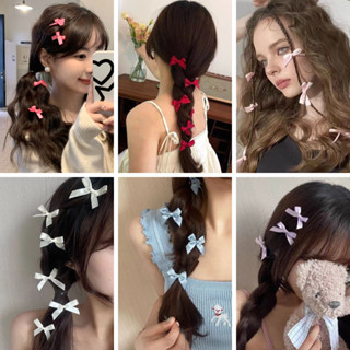 Cherrykoko Kẹp Tóc Hình Nơ Ruy Băng mini Dễ Thương Phong Cách Hàn ...