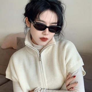 Kính râm nữ mắt mèo thời trang đi biển, kính mát thời thượng Gumih...