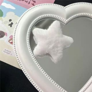 Kẹp Tóc Mái Hình Ngôi Sao Phối Lông Phong Cách Hàn Quốc Dễ Thương ...