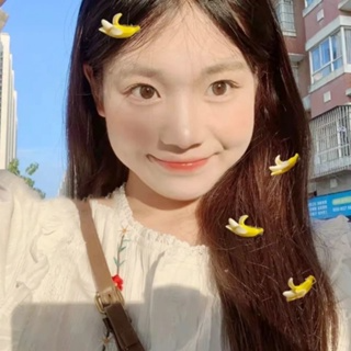 Kẹp Tóc Hình Quả Chuối Dễ Thương Sáng Tạo Cho Nữ...