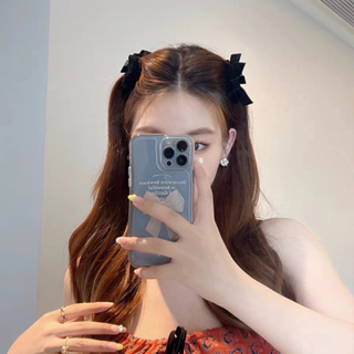 Kẹp tóc càng cua đính nơ nhung dễ thương Loli...