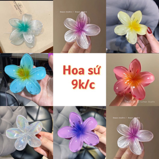 Kẹp tóc hoa sứ Kẹp tóc hình hoa hottrend xinh xắn dành cho nữ...