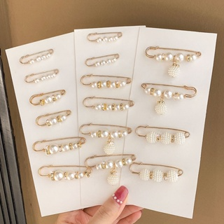 Ghim Cài Quần Áo / Chân Váy Đính Ngọc Trai Chống Trượt Tiện Dụng...