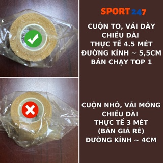 Bang keo the thao quấn cổ chân cổ tay ngón tay giày đá bóng, băng ...
