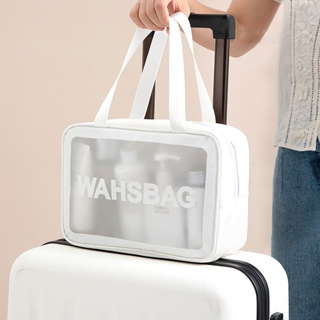 Schwarz ETIENNE Túi Đựng Mỹ Phẩm Cầm Tay Bằng PVC Trong Suốt Chống...