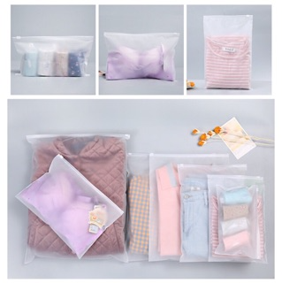 [GIÁ RẺ NHẤT] Túi zip khoá lụa mờ đựng quần áo, phụ kiện dẻo dai, ...