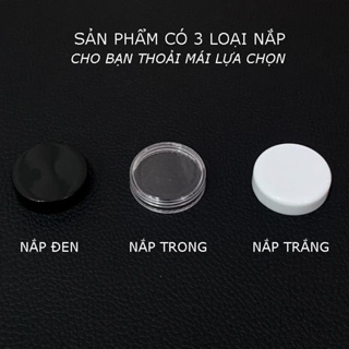 Hủ Nhựa  Hủ Nhựa Chiết Mỹ Phẩm Thân Trong Có Lót 20g/30/50g Dùng C...