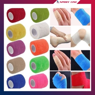 Băng keo thể thao đá bóng cuốn cổ chân cổ tay cao su non vải hỗ tr...