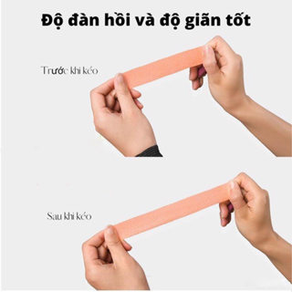 Băng Keo Thể Thao Tự Dính Đá Bóng Cuốn Cổ Chân Cổ Tay Cao Su Non V...