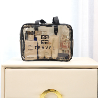Set 3 Túi Đựng Mỹ Phẩm Trong Suốt, Túi Du Lịch Trong Suốt Chống Th...