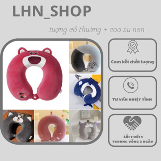 Gối chữ U kê cổ chống đau mỏi vai gáy dùng cho văn phòng du lịch q...