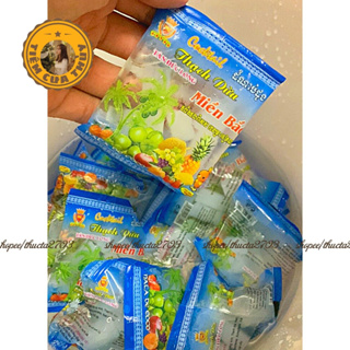 Bịch 20 Gói Thạch Dừa Miền Bắc, Thạch Rau Câu Đồ Ăn Vặt tuổi thơ, ...