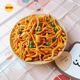 500G Bim Bim Tăm Đậu Hà Lan, Snack Que Bim Tăm Thái, đồ ăn vặt hot...