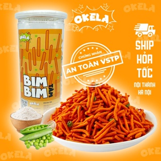 500G Bim Bim Tăm Đậu Hà Lan, Snack Que Bim Tăm Thái, đồ ăn vặt hot...