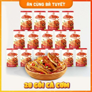 COMBO 20 gói Cá Cơm ĂN CÙNG BÀ TUYẾT đồ ăn vặt việt nam...