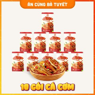 COMBO 20 gói Cá Cơm ĂN CÙNG BÀ TUYẾT đồ ăn vặt việt nam...