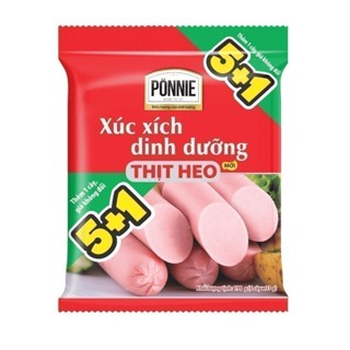 Xúc Xích Tiệt Trùng Ponnie Vị Heo Gói 35g...