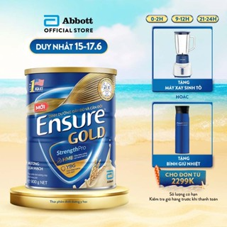 Sữa bột Ensure Gold Abbott hương lúa mạch 800g/ 850g...