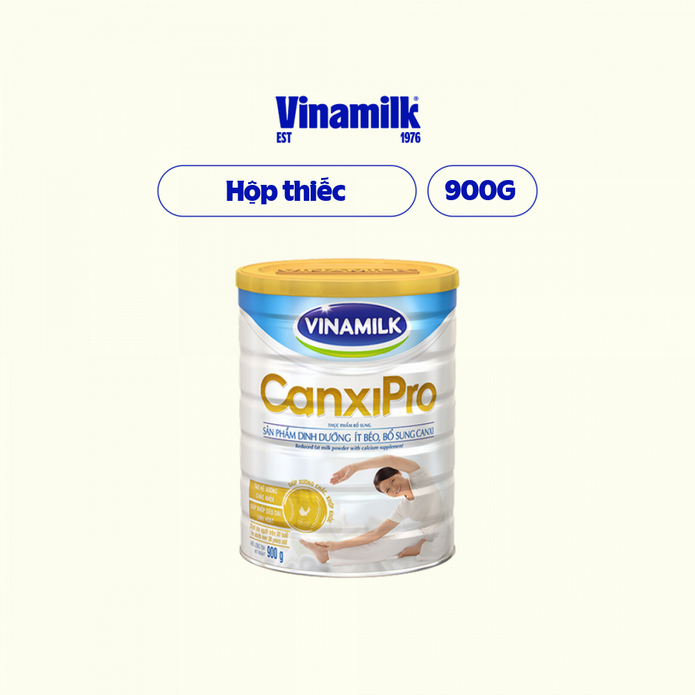 Sữa bột Vinamilk CanxiPro 900g (Hộp thiếc) - Sữa bổ sung Canxi cho... Sữa bột Vinamilk CanxiPro 900g (Hộp thiếc) - Sữa bổ sung Canxi cho...