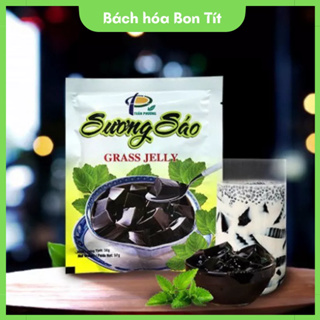 Bột Thạch Sương Sáo Đen/ Trắng Tuấn Phương 50g (Nấu Thạch, Chè)...