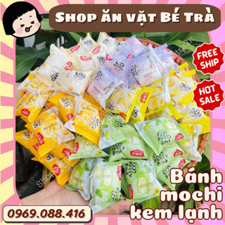 Bánh Mochi nhân kem sữa vị Sầu Riêng/ Khoai Môn/ Đậu Nành, Bánh Mo...