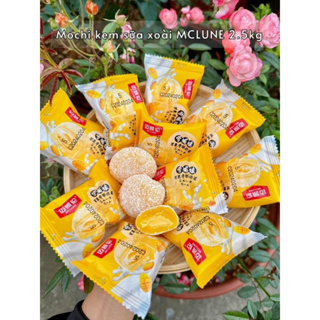 Bánh Mochi nhân kem sữa vị Sầu Riêng/ Khoai Môn/ Đậu Nành, Bánh Mo...