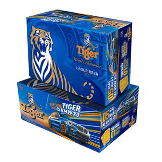 Nồng độ cồn 5% - Combo 3 Thùng 24 Lon Bia Tiger 330ml/Lon -Trúng B...