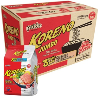 Mì Koreno Jumbo Hàn Quốc Bò Cay/Kim Chi/Gà/ Tôm bịch/Nấm/Hải sản 1...
