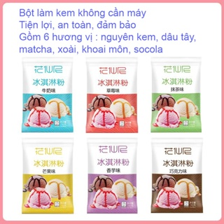 [Loại Thượng Hạng] Bột làm kem không cần máy, Tự làm kem tại nhà d...