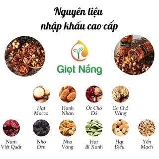 Granola ăn kiêng siêu hạt ngũ cốc giảm cân không đường ít yến mạch...