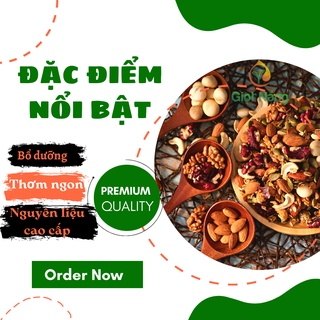 Granola ăn kiêng siêu hạt ngũ cốc giảm cân không đường ít yến mạch...