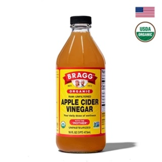 [ Chính hãng Mỹ ] Giấm táo hữu cơ chứa giấm cái hiệu Bragg Organic...