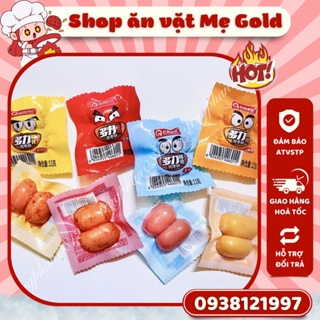[Lẻ] Xúc xích mini ăn liền, xúc xích bi sụn non nội địa TQ các vị ...