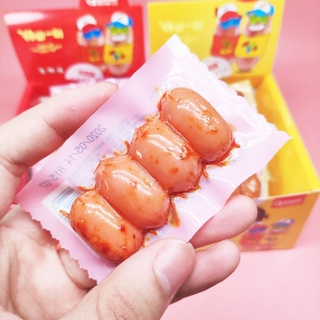 Xúc Xích Sụn Gà Gói 4 Viên Bi Mini 4 Vị Tự Chọn, Đồ Ăn Vặt Nội Địa...