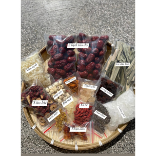 [ 500g SET LỚN] Chè Dưỡng Nhan 14 Vị Ít Đường Có Hoa Mộc 47Food Nấ...