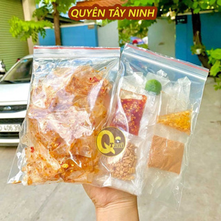 Bánh Tráng DẺO SATE TỎI MUỐI NHUYỄN siêu ngon siêu cay...