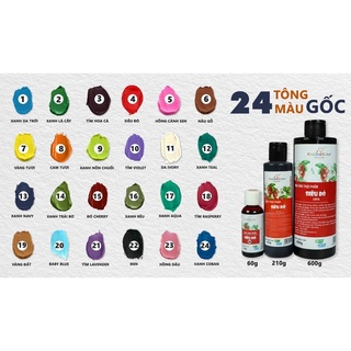 Màu thực phẩm Unicorn 60g (24 màu)...