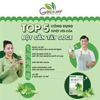 [Mã SGMST15K giảm đến 15K đơn 99K] Bột cần tây nguyên chất Goce  7...