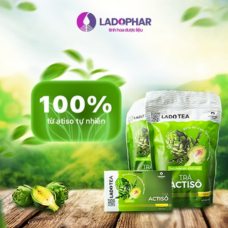Trà Atiso túi lọc LADOPHAR thảo mộc giải độc thanh lọc cơ thể tăng...