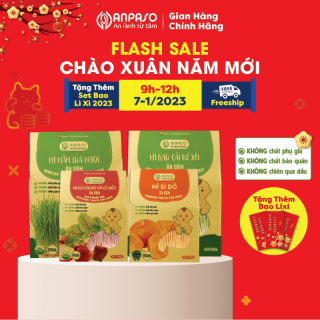 Mì Rau Củ Ăn Dặm Hữu Cơ Anpaso - Đồ Ăn Dặm Cho Bé Từ 6 Tháng tuổi ...