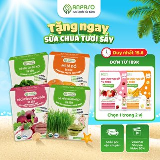 Mì Rau Củ Ăn Dặm Hữu Cơ Anpaso - Đồ Ăn Dặm Cho Bé Từ 6 Tháng tuổi ...