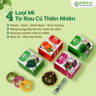 Mì Rau Củ Ăn Dặm Hữu Cơ Anpaso - Đồ Ăn Dặm Cho Bé Từ 6 Tháng tuổi ...
