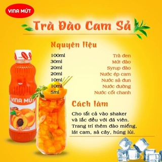 Vina Mứt - Mứt Sinh Tố Trái Cây Vina Chai 1 Lít...