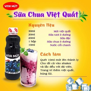 Vina Mứt - Mứt Sinh Tố Trái Cây Vina Chai 1 Lít...