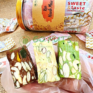 Kẹo hạnh phúc Nougat GO NUTS Kẹo sữa hạt dinh dưỡng marsh mallow í...