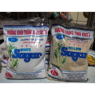 Đường tinh khiết 1kg xuất khẩu đường kính trắng, đường vàng_THÁI H...